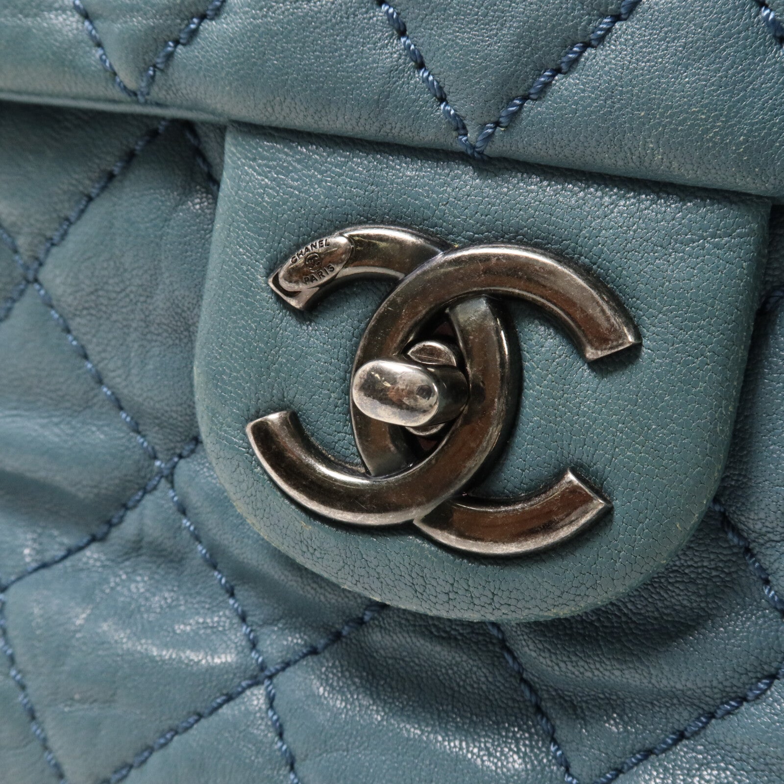 CHANEL 牛皮皮革Shoulder Bag鏈帶肩背袋
