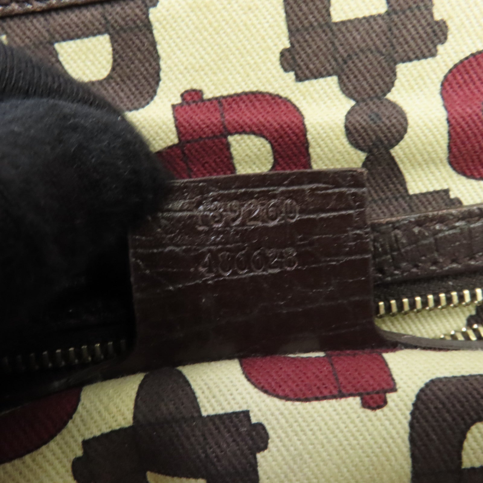 GUCCI 帆布Sherry Line Tote Bag金扣手挽袋啡色