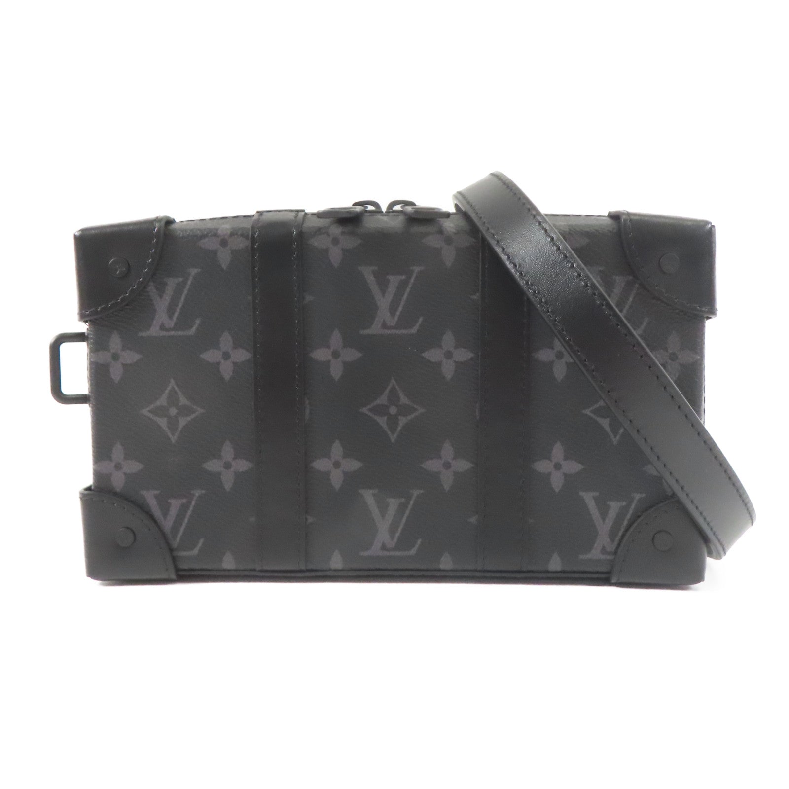 LOUIS VUITTON Monogram Eclipse Soft Trunk Wallet肩背袋