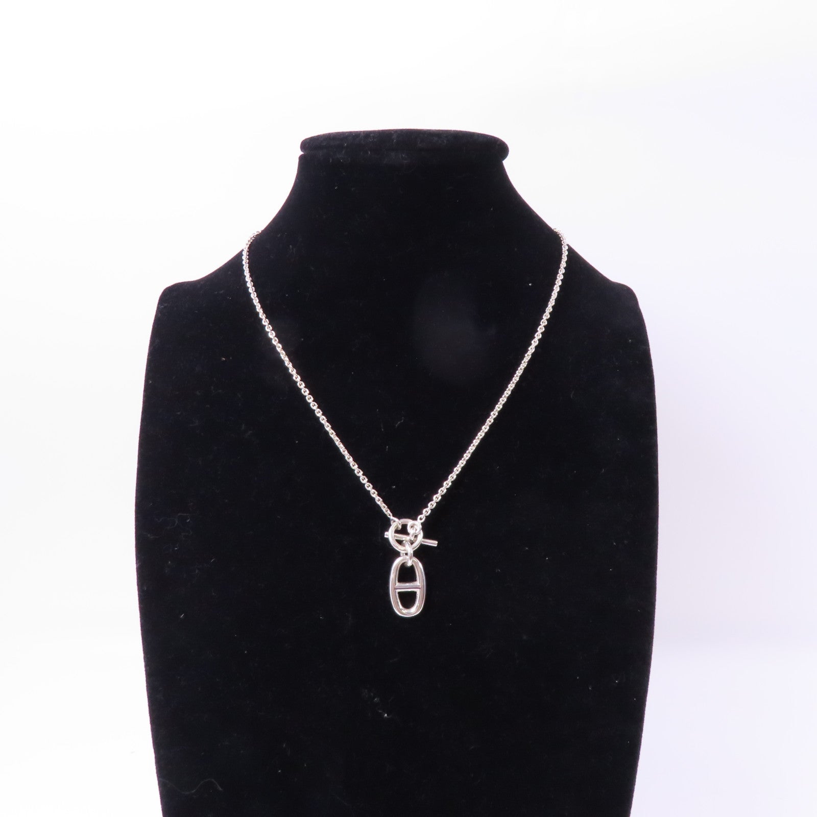 HERMES 925純銀Chaine d'Ancre Necklace項鍊