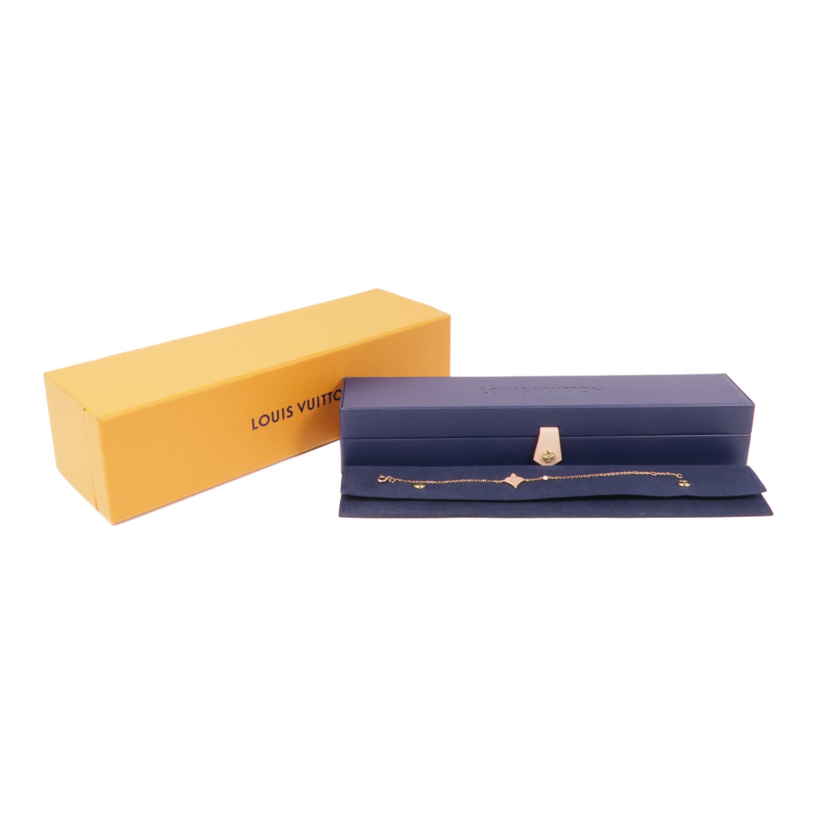 LOUIS VUITTON 18k玫瑰金Colour Blossom BB Star Bracelet手鏈
