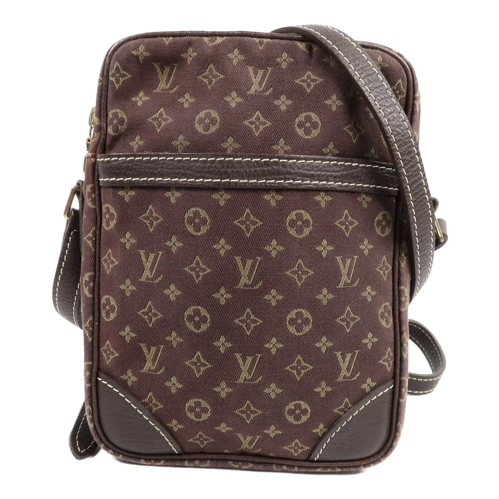 LOUIS VUITTON Monogram Mini Lin Danube肩背袋