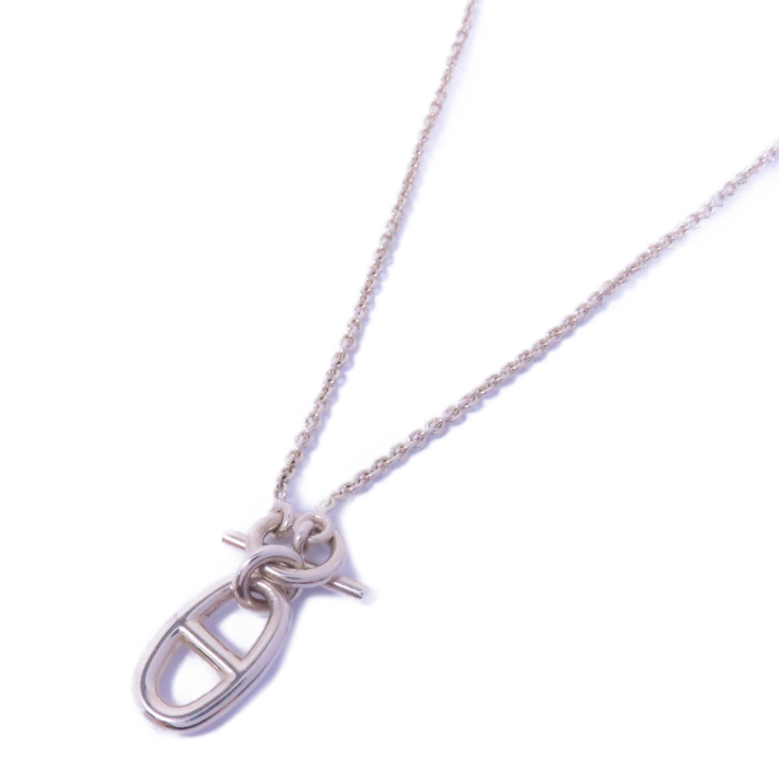 HERMES 925純銀Chaine d'Ancre Necklace項鍊