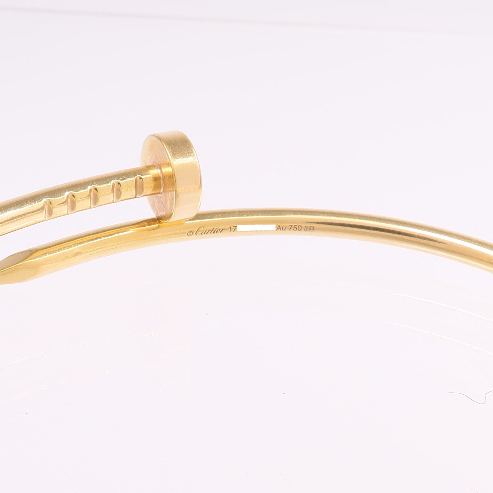 CARTIER 18K玫瑰金Juste un Clou手鐲Cartier#17