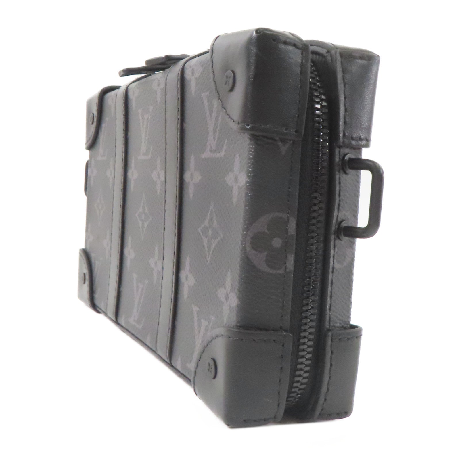 LOUIS VUITTON Monogram Eclipse Soft Trunk Wallet肩背袋