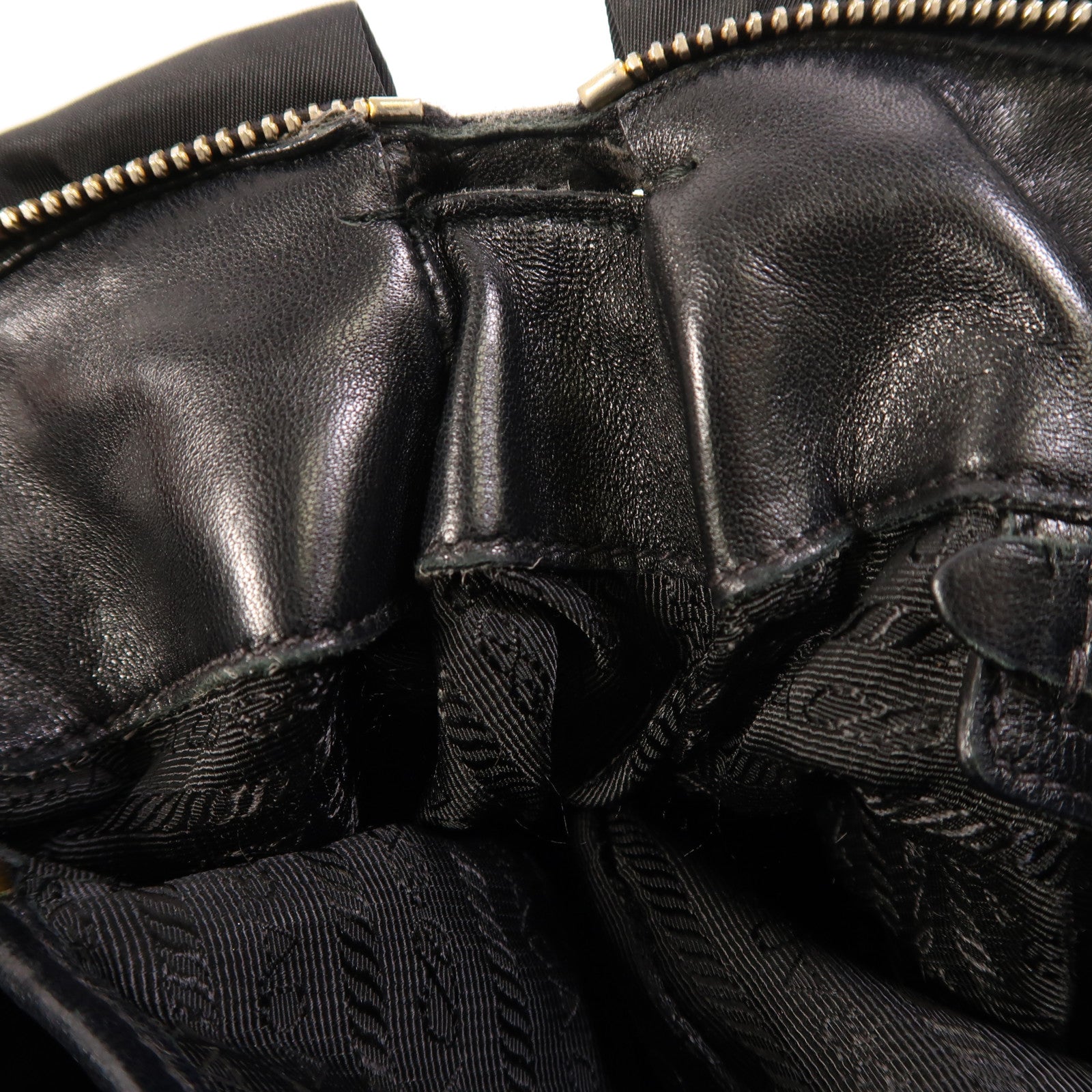 PRADA 尼龍2 Way Shoulder金扣手挽肩背兩用袋