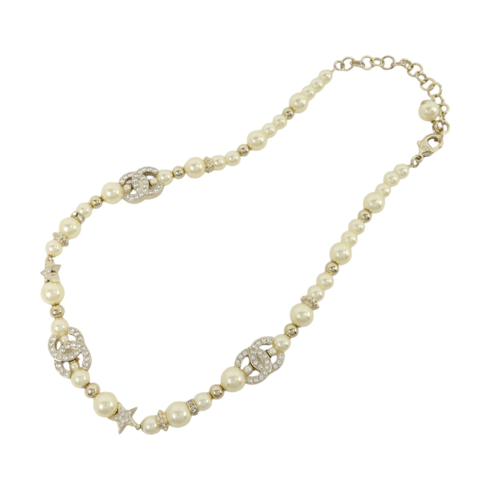CHANEL PVC/金屬Necklace項鏈