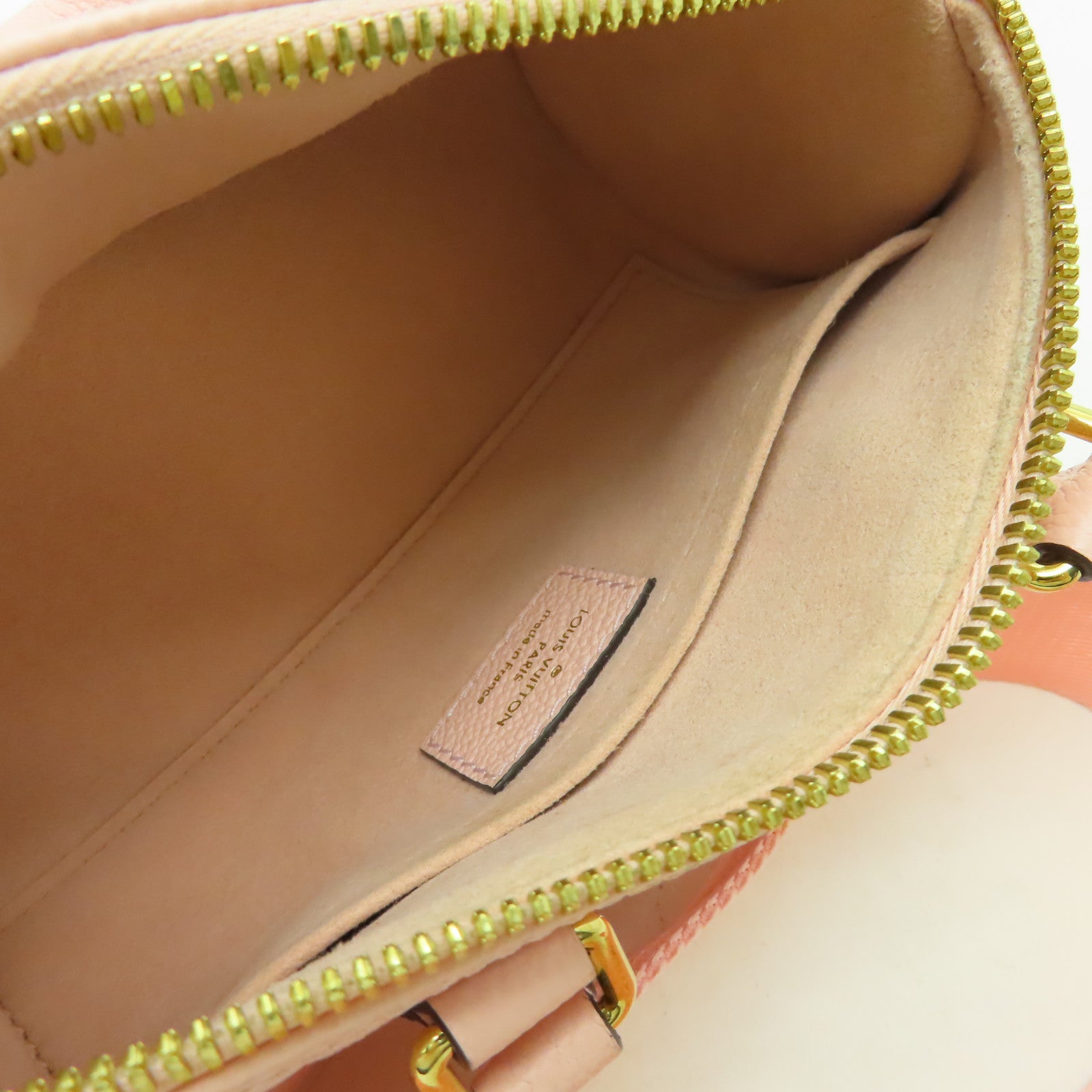LOUIS VUITTON 【激減優惠】Monogram Empreinte Papillon BB金扣手挽肩背兩用袋粉紅色