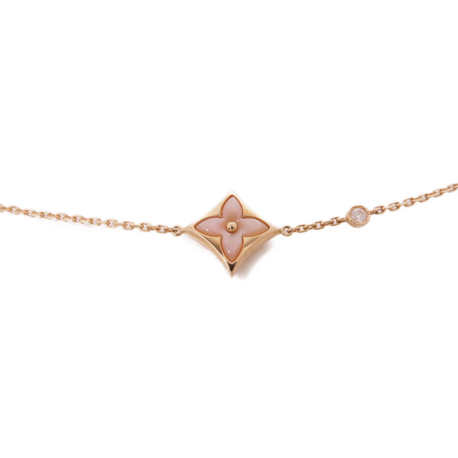 LOUIS VUITTON 18k玫瑰金Colour Blossom BB Star Bracelet手鏈