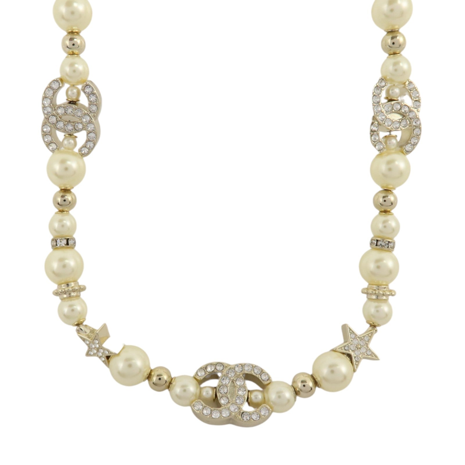 CHANEL PVC/金屬Necklace項鏈