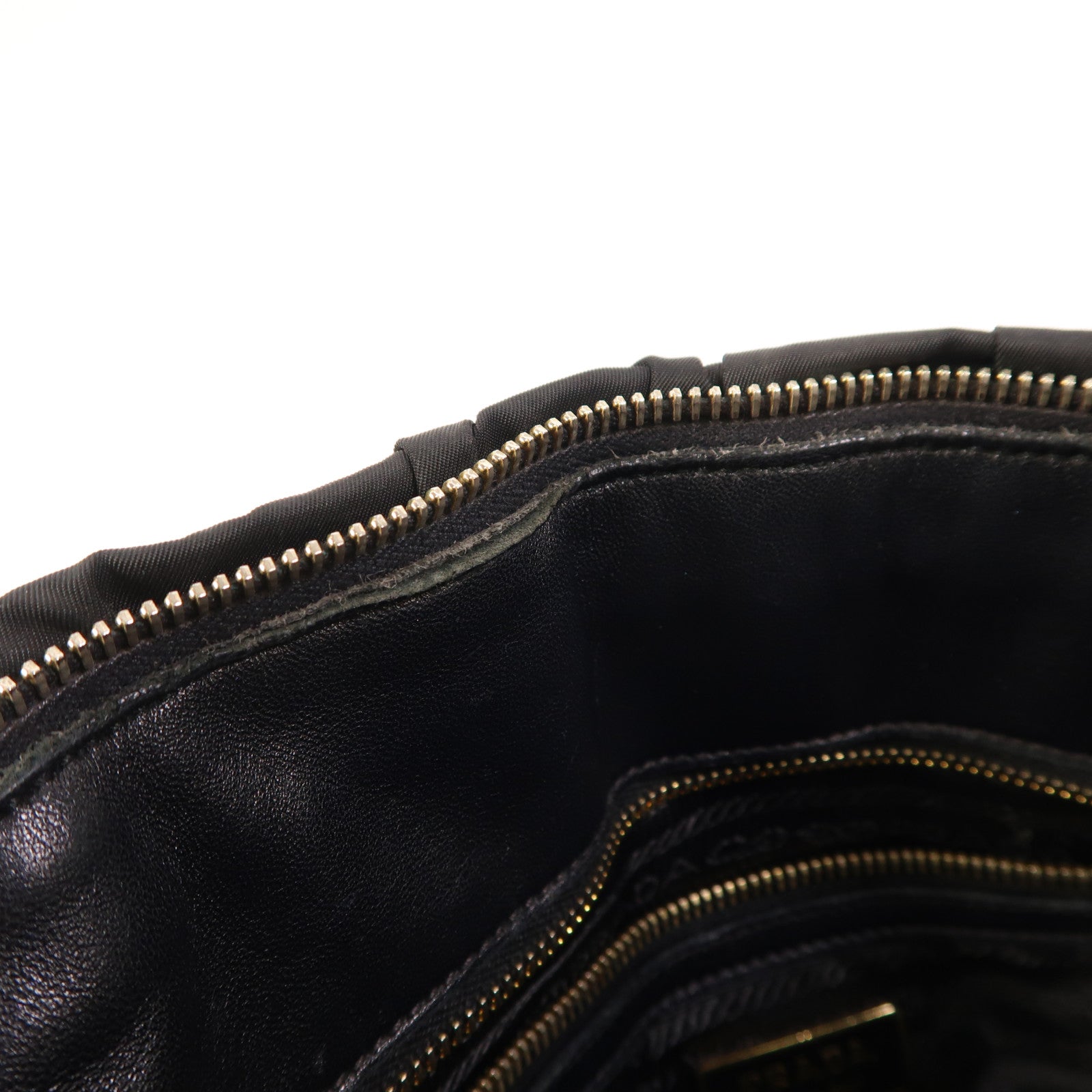 PRADA 尼龍2 Way Shoulder金扣手挽肩背兩用袋