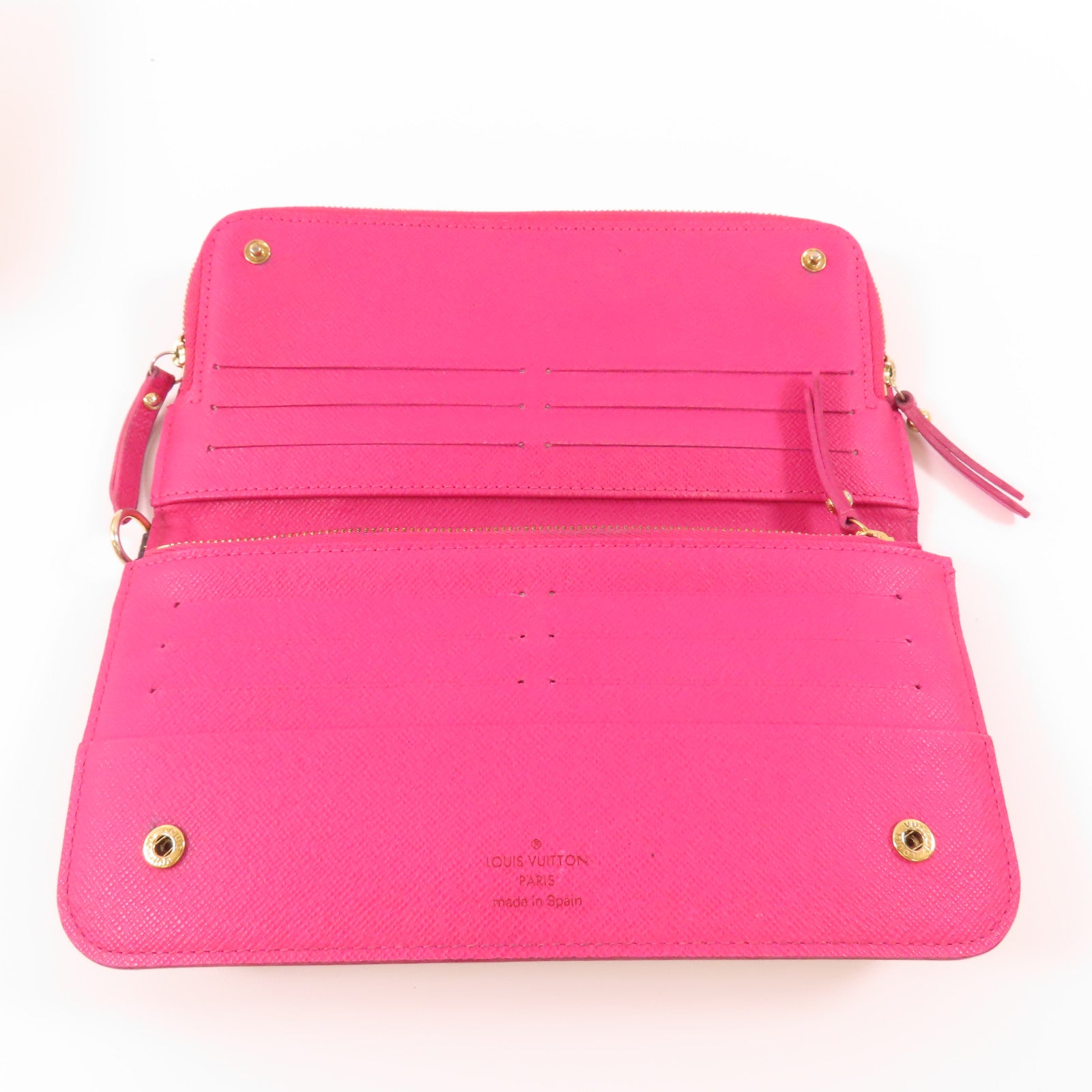 LOUIS VUITTON 【激減優惠】Monogram Multicolore Long Bifold Wallet金扣長錢包