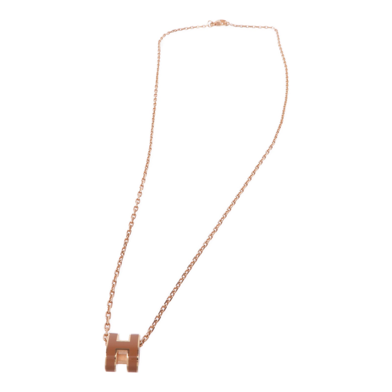 HERMES 金屬Mini Pop H Necklace項鍊