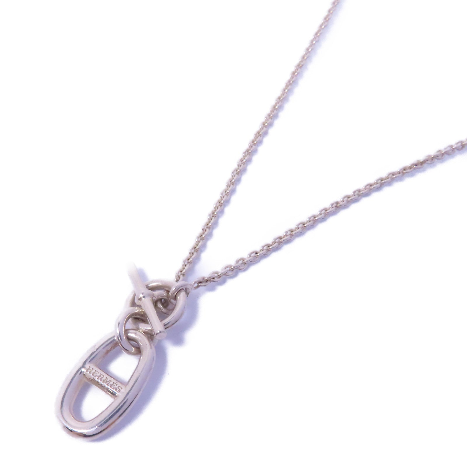 HERMES 925純銀Chaine d'Ancre Necklace項鍊