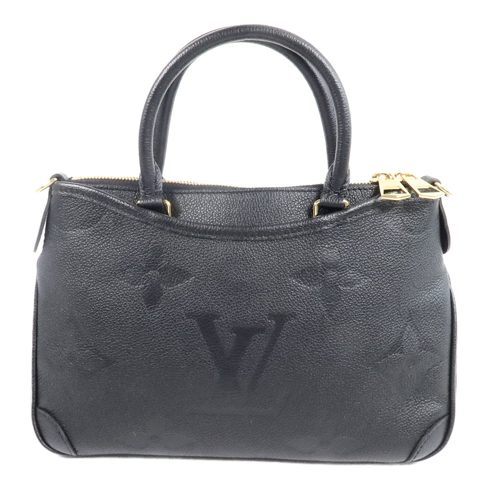 LOUIS VUITTON Monogram Empreinte Trianon PM手挽肩背兩用袋