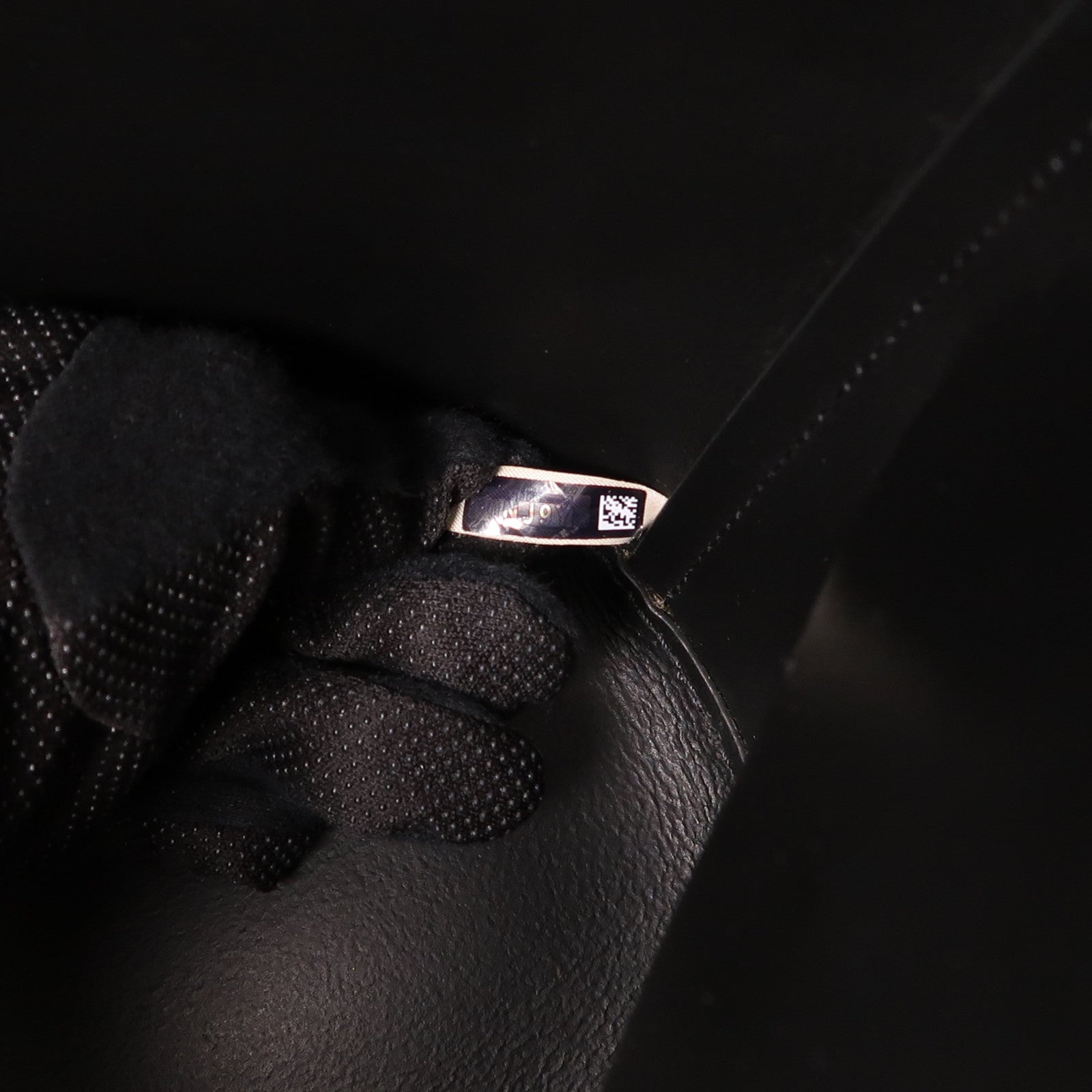 Chloe GHW Aby Shoulder Tote Bag Calfskin Leather Black