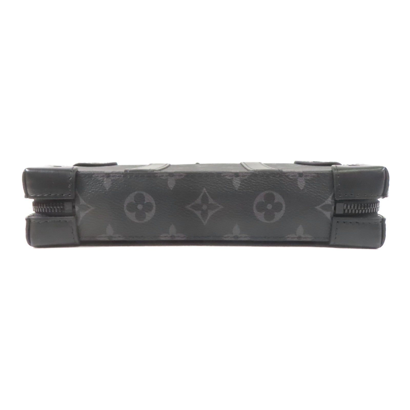 LOUIS VUITTON Monogram Eclipse Soft Trunk Wallet肩背袋