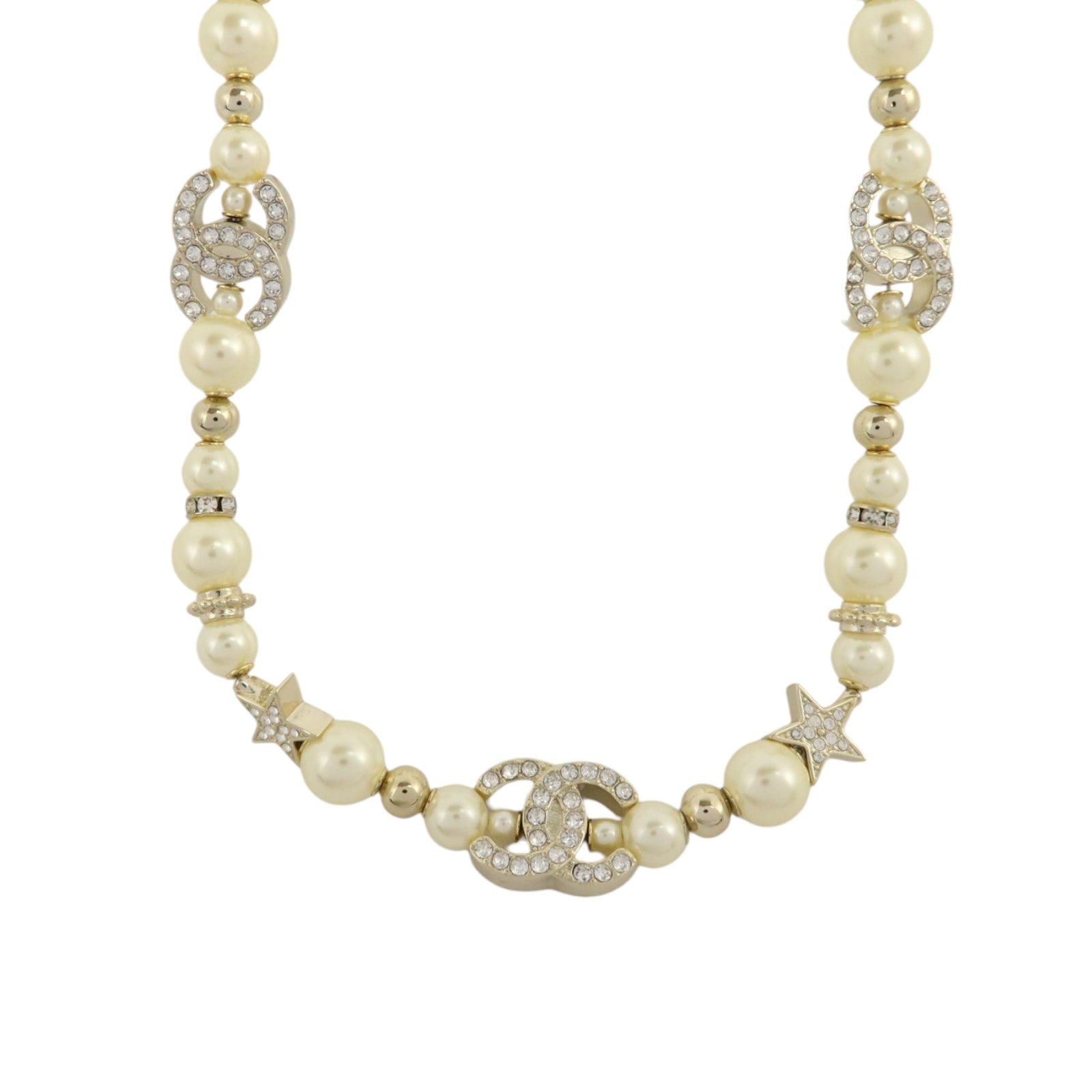 CHANEL PVC/金屬Necklace項鏈