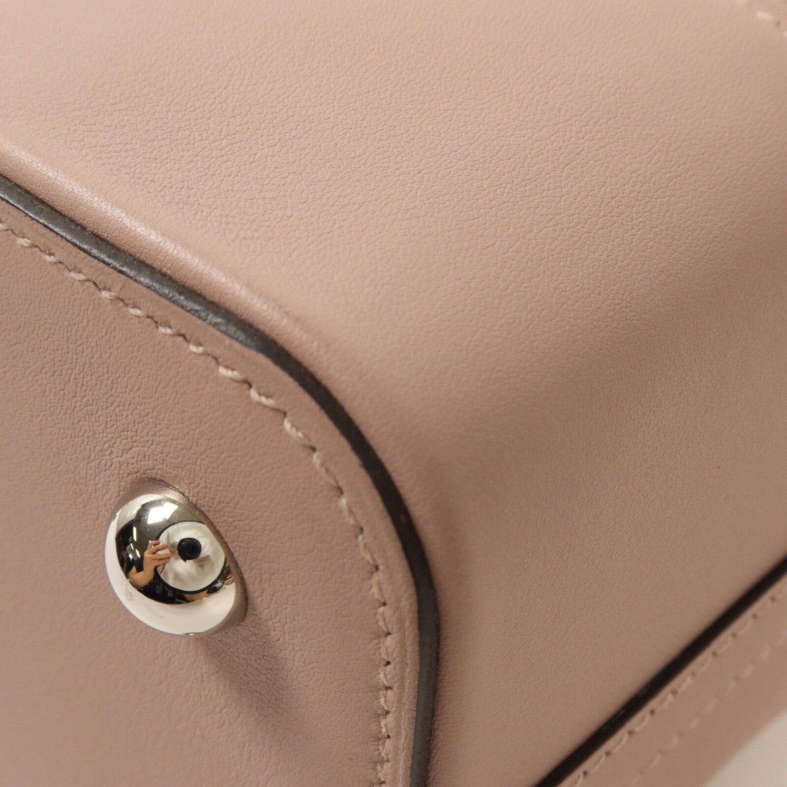 HERMES Swift皮革Bolide Secret手挽袋Glycine