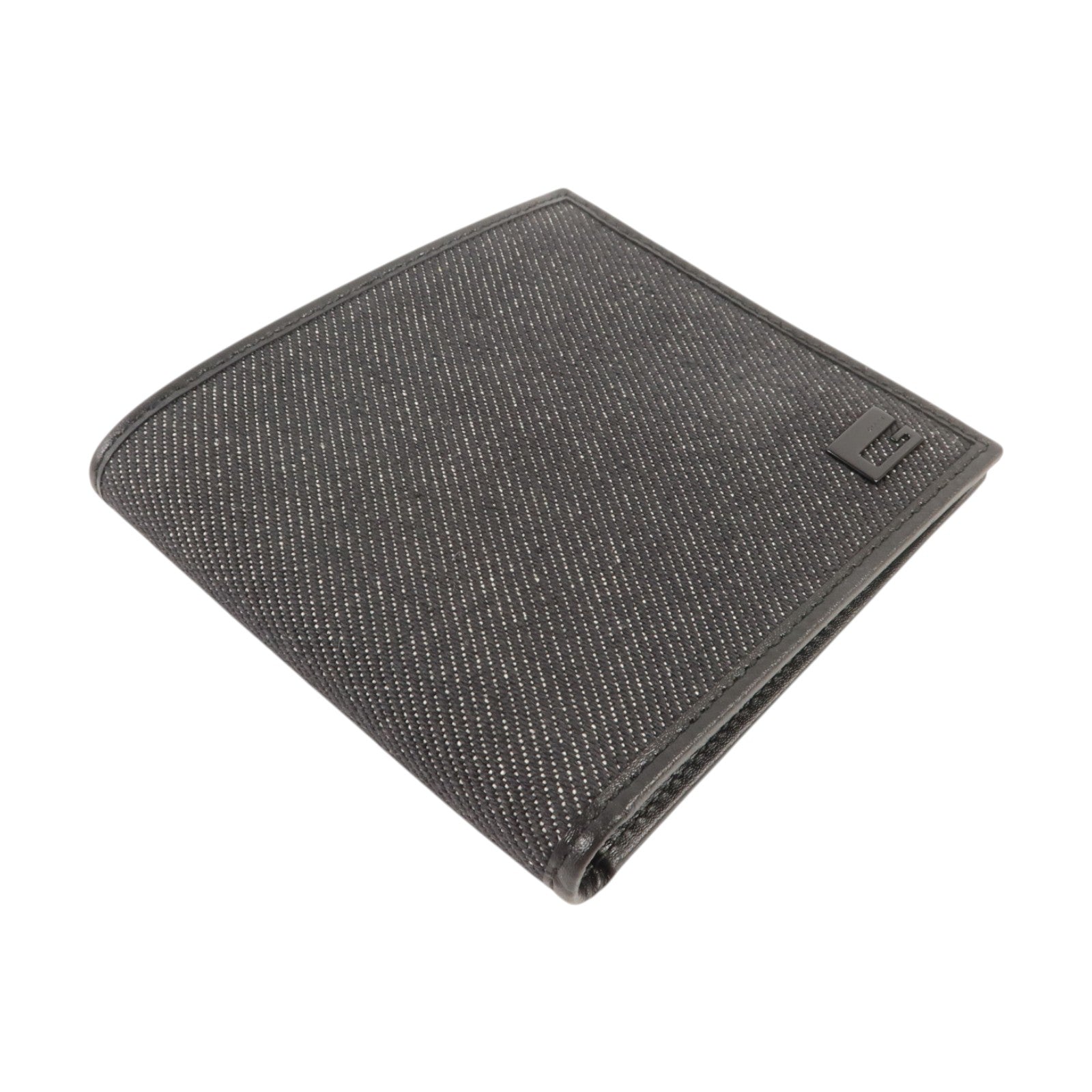 GUCCI 牛仔布料/牛皮皮革Bifold Wallet錢包
