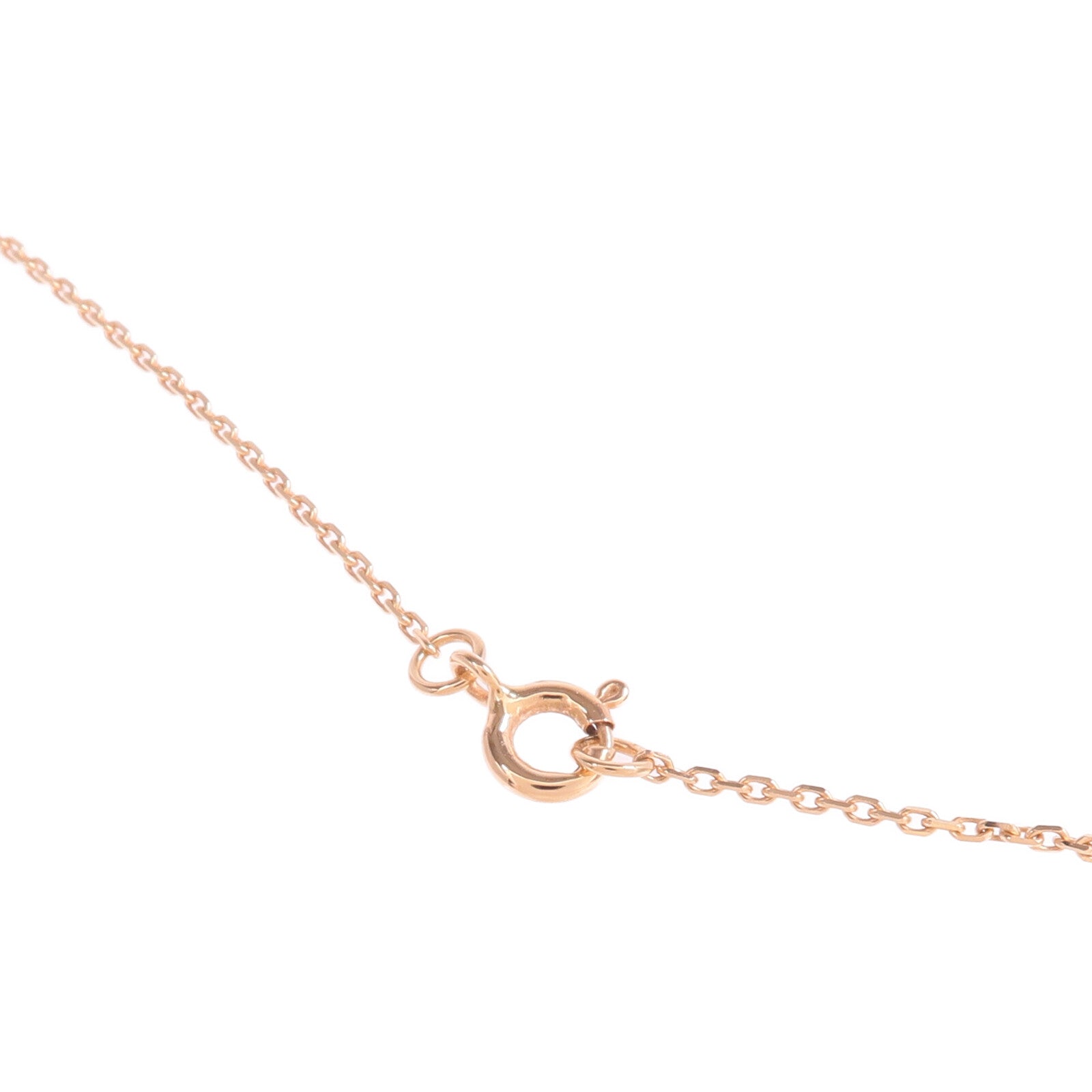 LOUIS VUITTON 18K玫瑰金Color Blossom BB Star Pendant鑽石/珍珠母貝項鍊