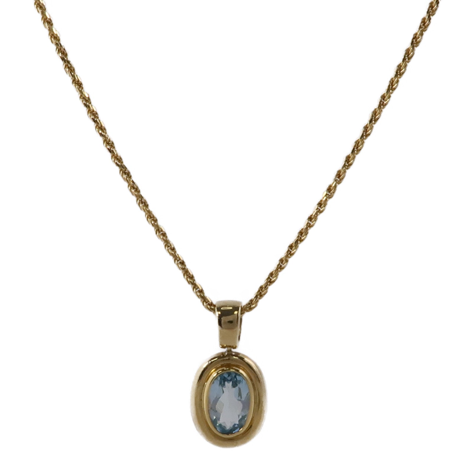 JEWELRY 14K黃金Topaz Necklace項鍊