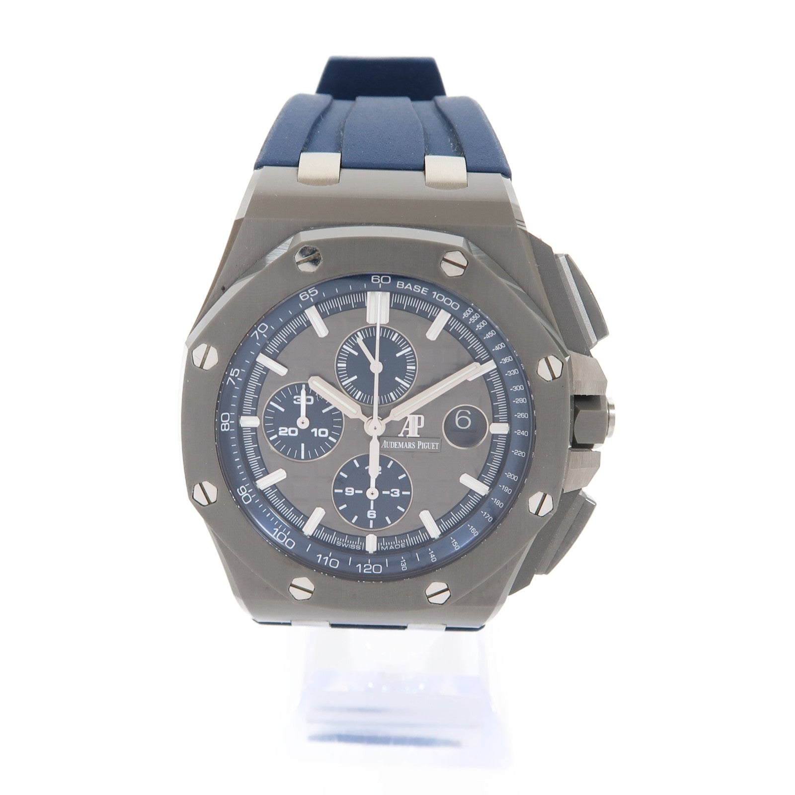 AUDEMARS PIGUET Royal Oak Offshore Chronograph陶瓷/橡膠帶手錶自動機芯灰色