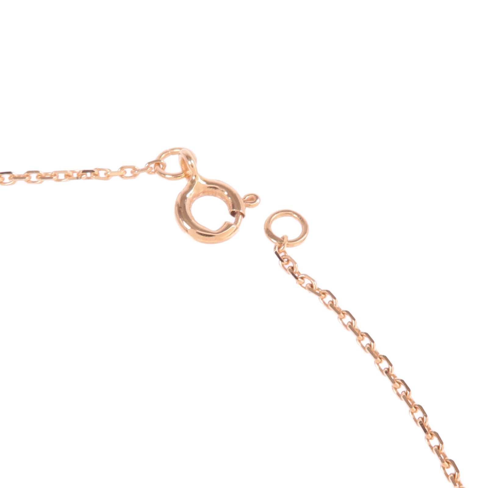 LOUIS VUITTON 18K玫瑰金Color Blossom BB Star Pendant鑽石/珍珠母貝項鍊