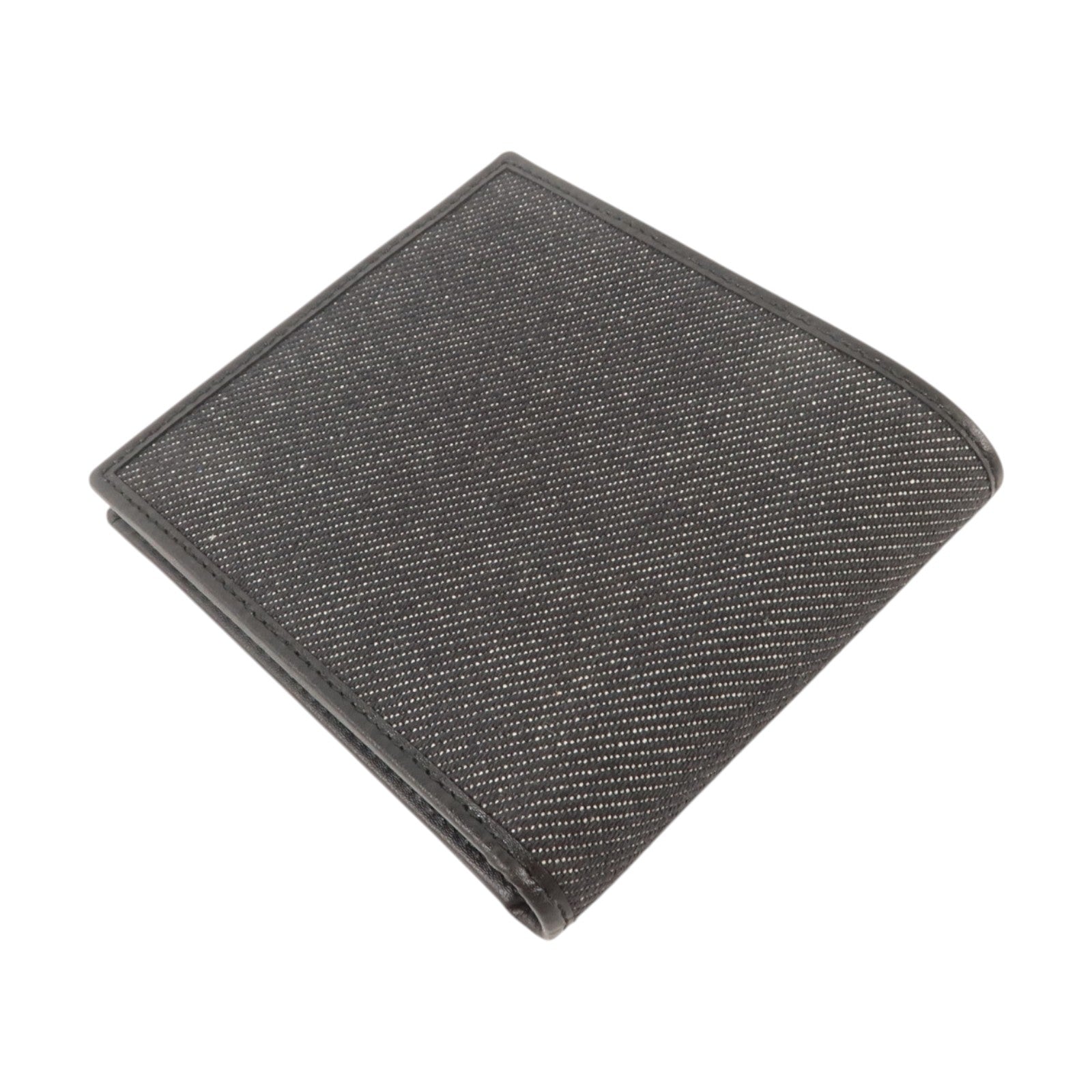 GUCCI 牛仔布料/牛皮皮革Bifold Wallet錢包