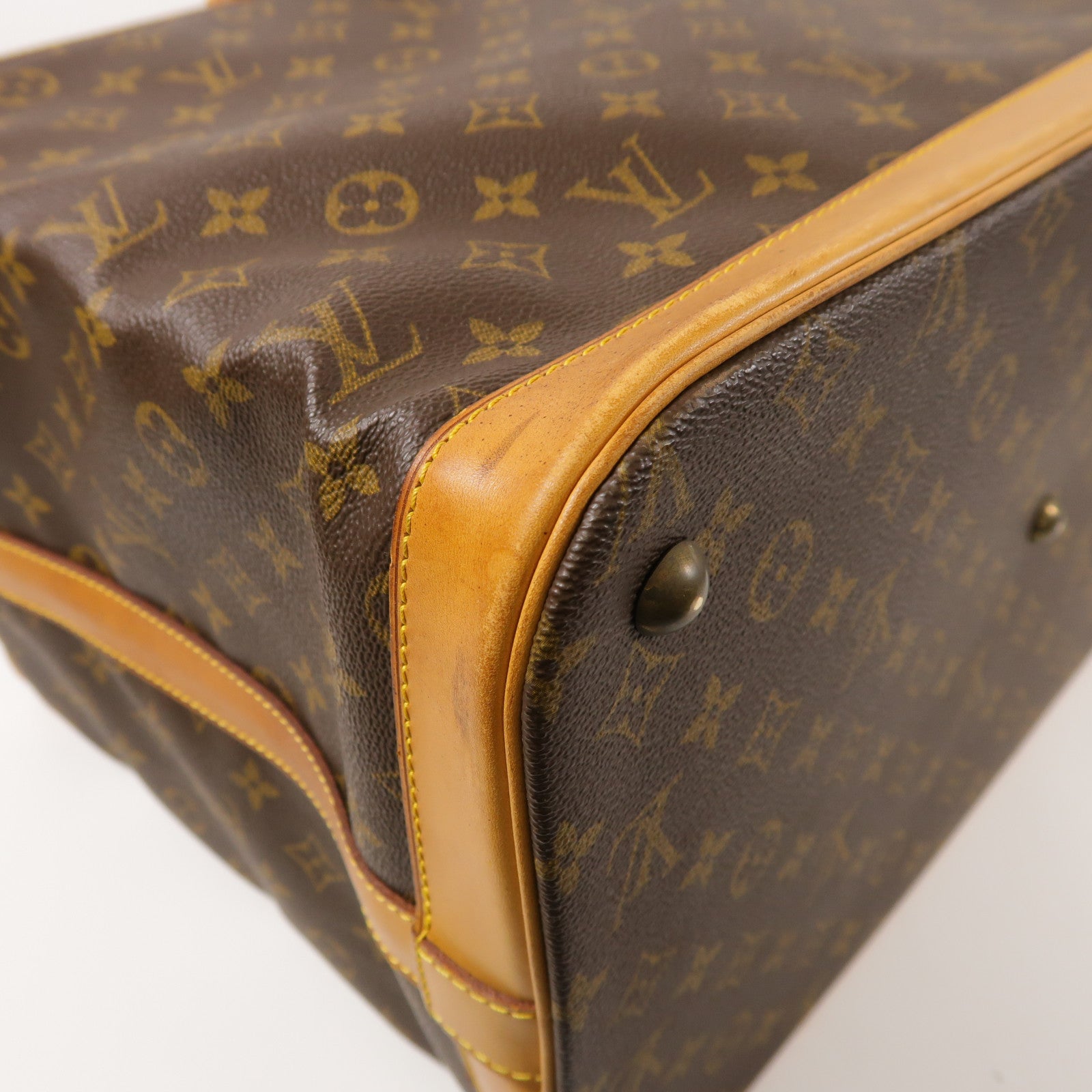 LOUIS VUITTON Monogram Cruiser45金扣手挽袋