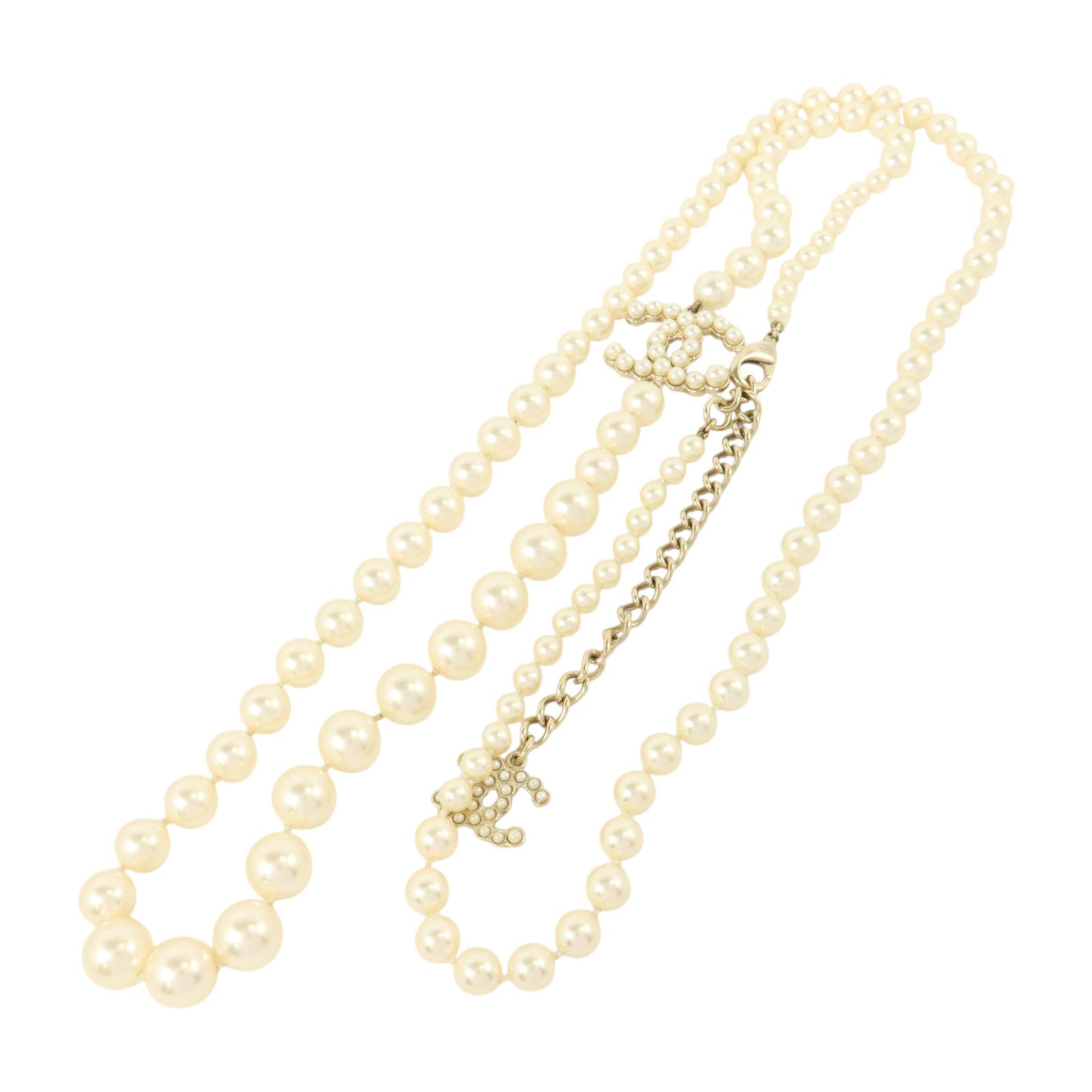 CHANEL PVC/金屬Necklace項鏈