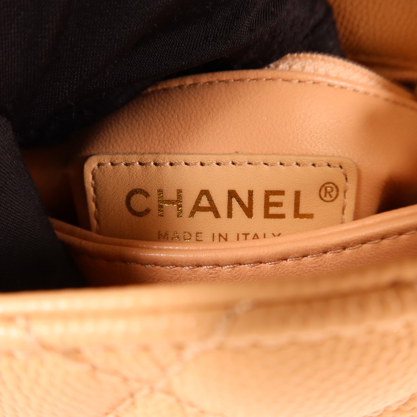 CHANEL 牛皮皮革Coco Handle Mini金扣手挽肩背兩用袋