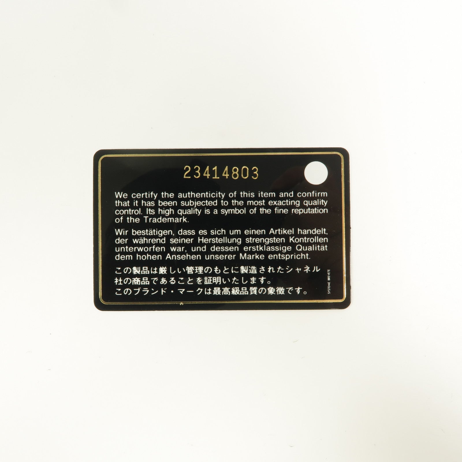 CHANEL 牛皮皮革Coco Handle Large鏈帶手挽肩背兩用袋