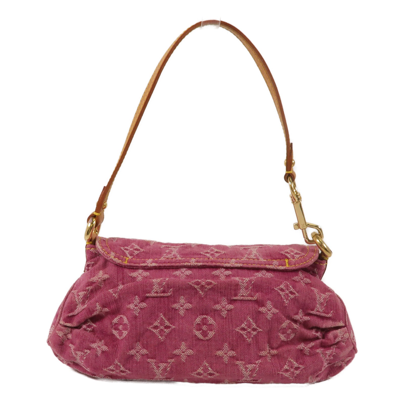 LOUIS VUITTON Monogram Denim Mini Pleaty肩背袋