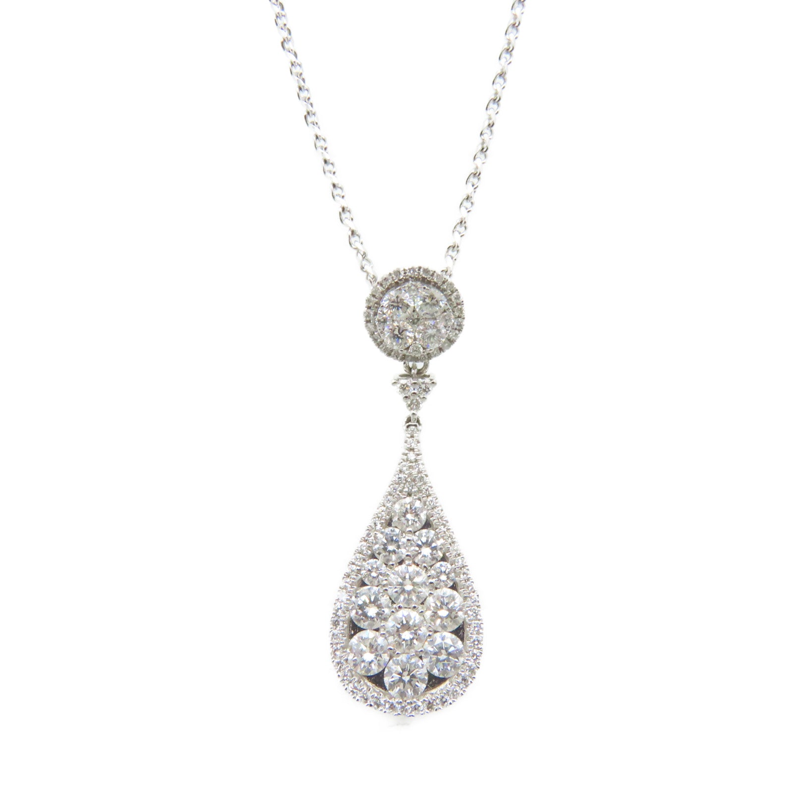 JEWELRY **【激減優惠】18K白金/鑽石Diamond Necklace項鏈