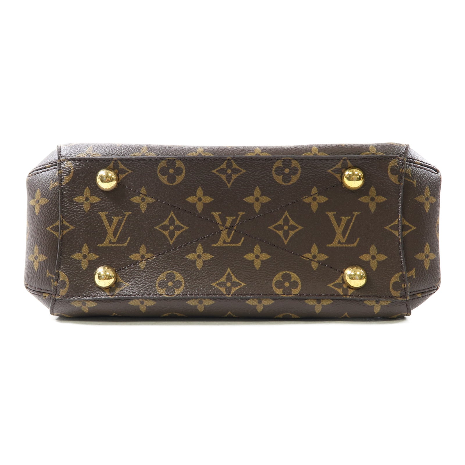 LOUIS VUITTON 【激減優惠】Monogram Montaigne金扣手挽肩背兩用袋啡色