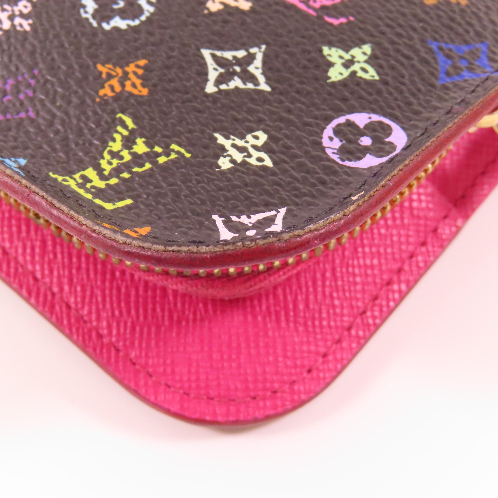 LOUIS VUITTON 【激減優惠】Monogram Multicolore Long Bifold Wallet金扣長錢包