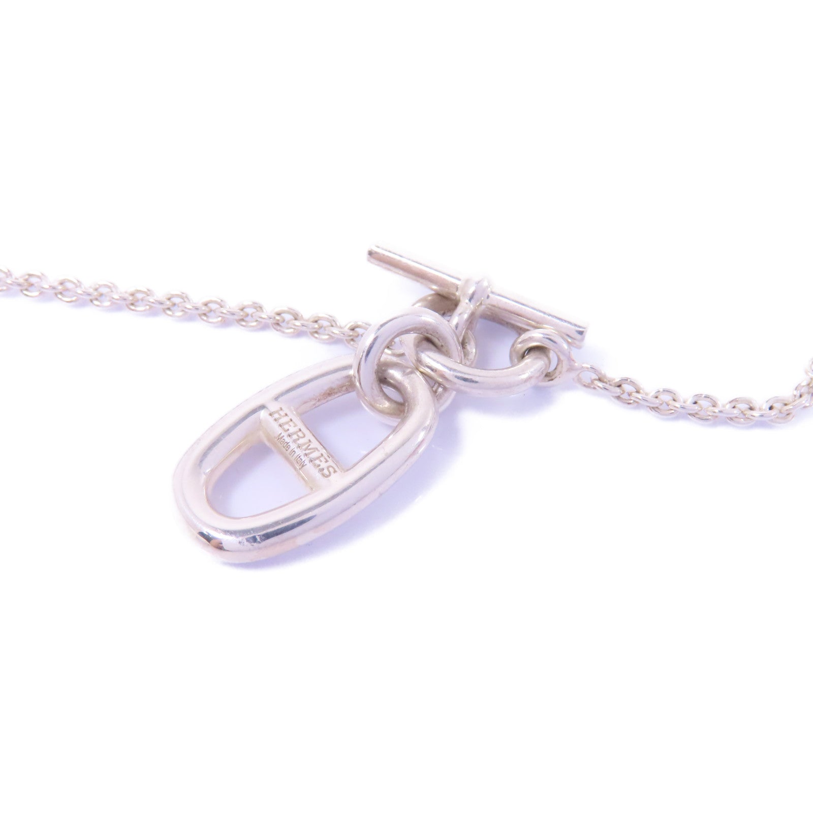 HERMES 925純銀Chaine d'Ancre Necklace項鍊