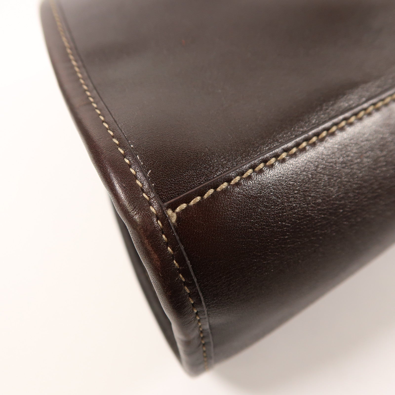 GUCCI GG GHW Tote Bag 154399 Canvas Brown/Black