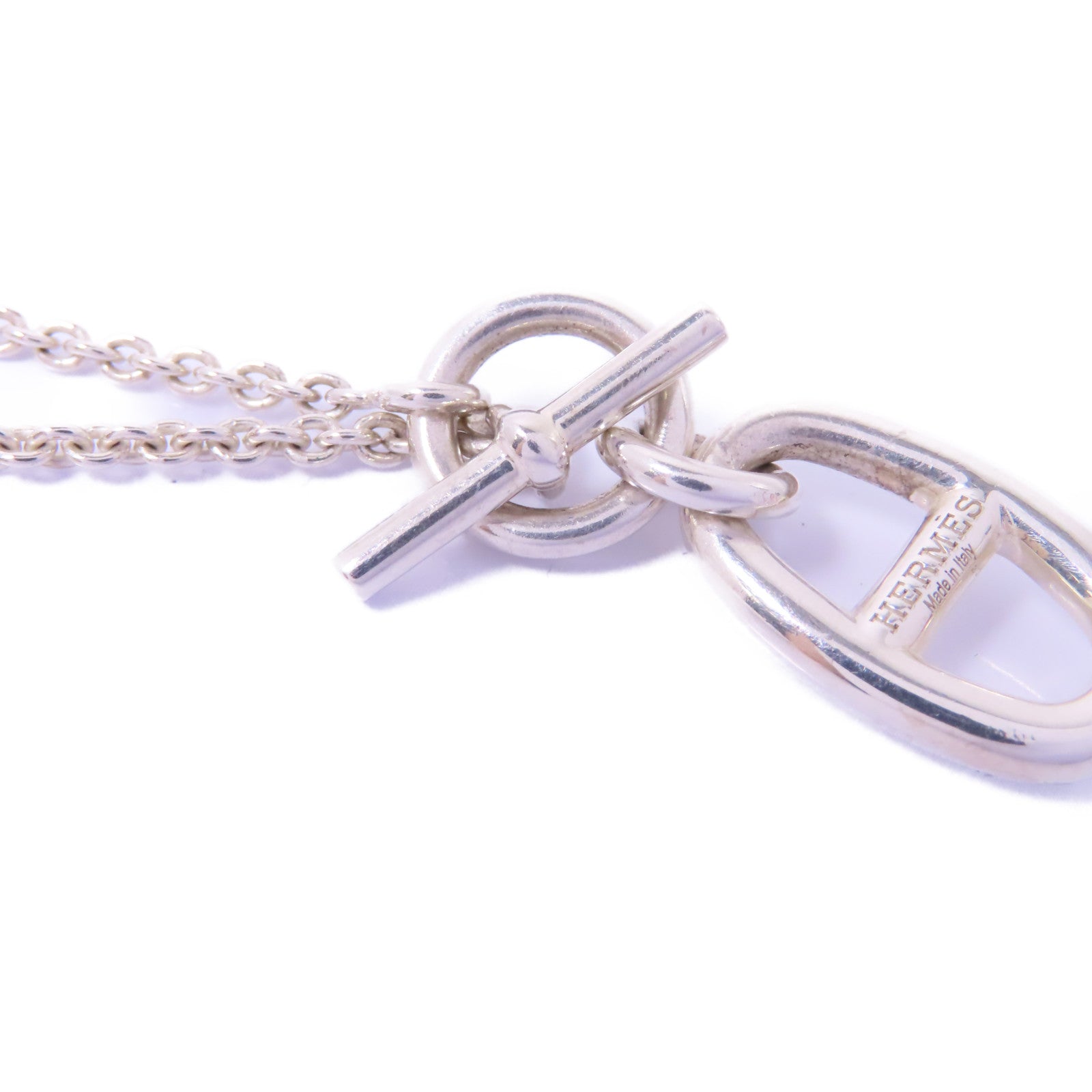 HERMES 925純銀Chaine d'Ancre Necklace項鍊