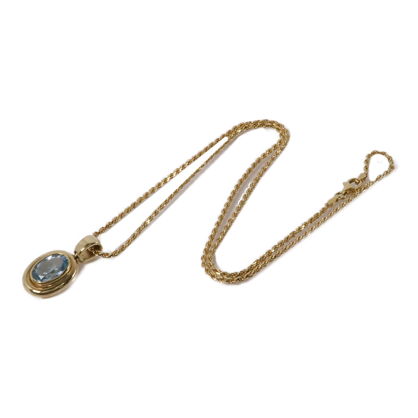 JEWELRY 14K黃金Topaz Necklace項鍊