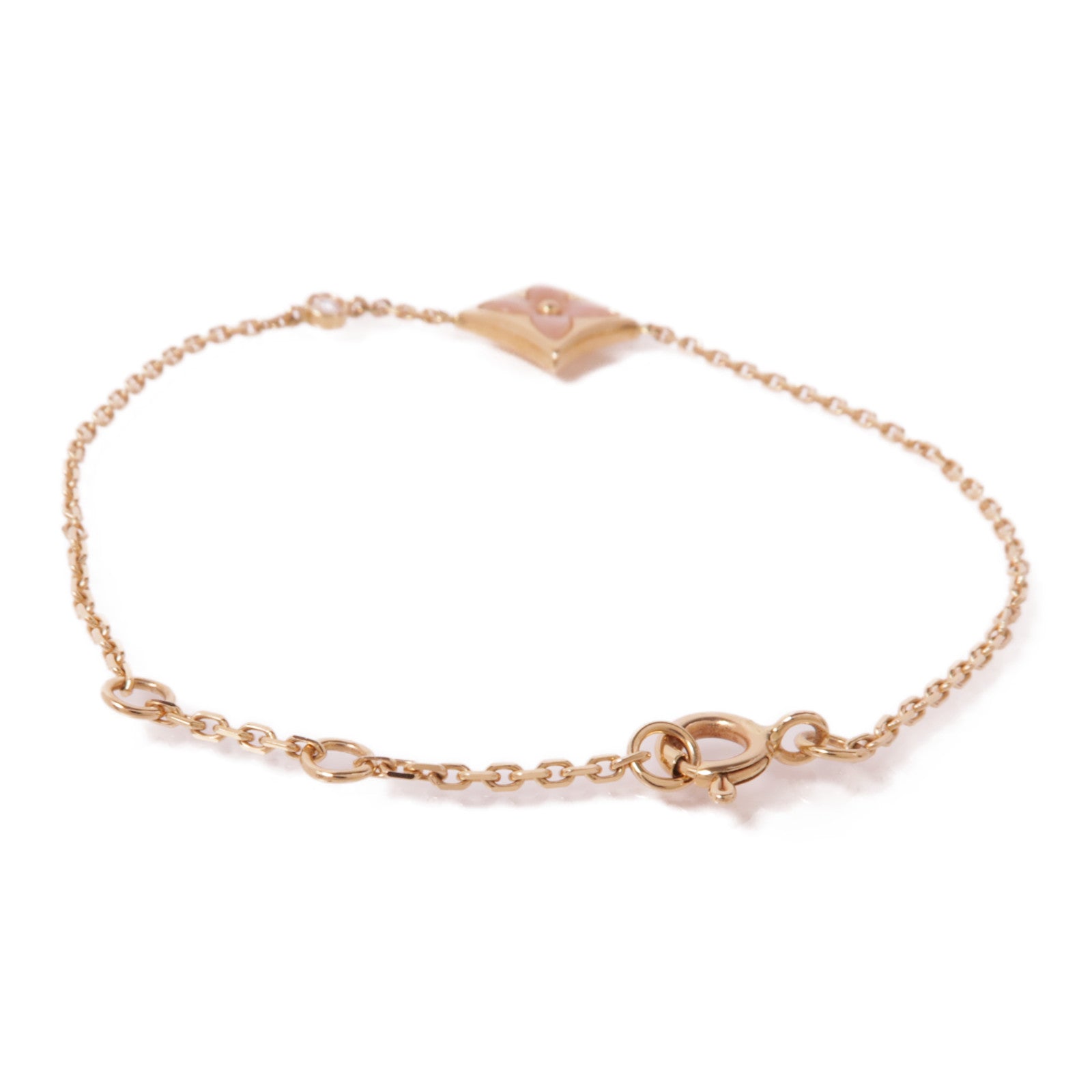 LOUIS VUITTON 18k玫瑰金Colour Blossom BB Star Bracelet手鏈