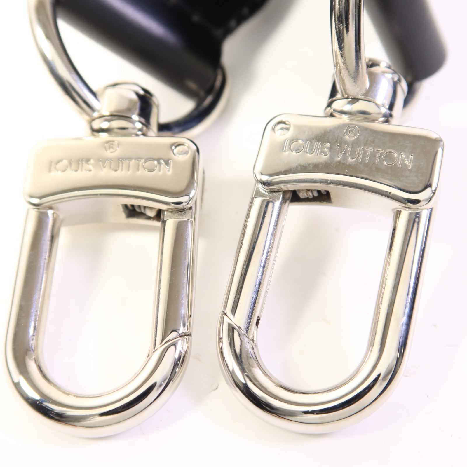 LOUIS VUITTON Damier Graphite Tadao PM銀扣手挽肩背兩用袋