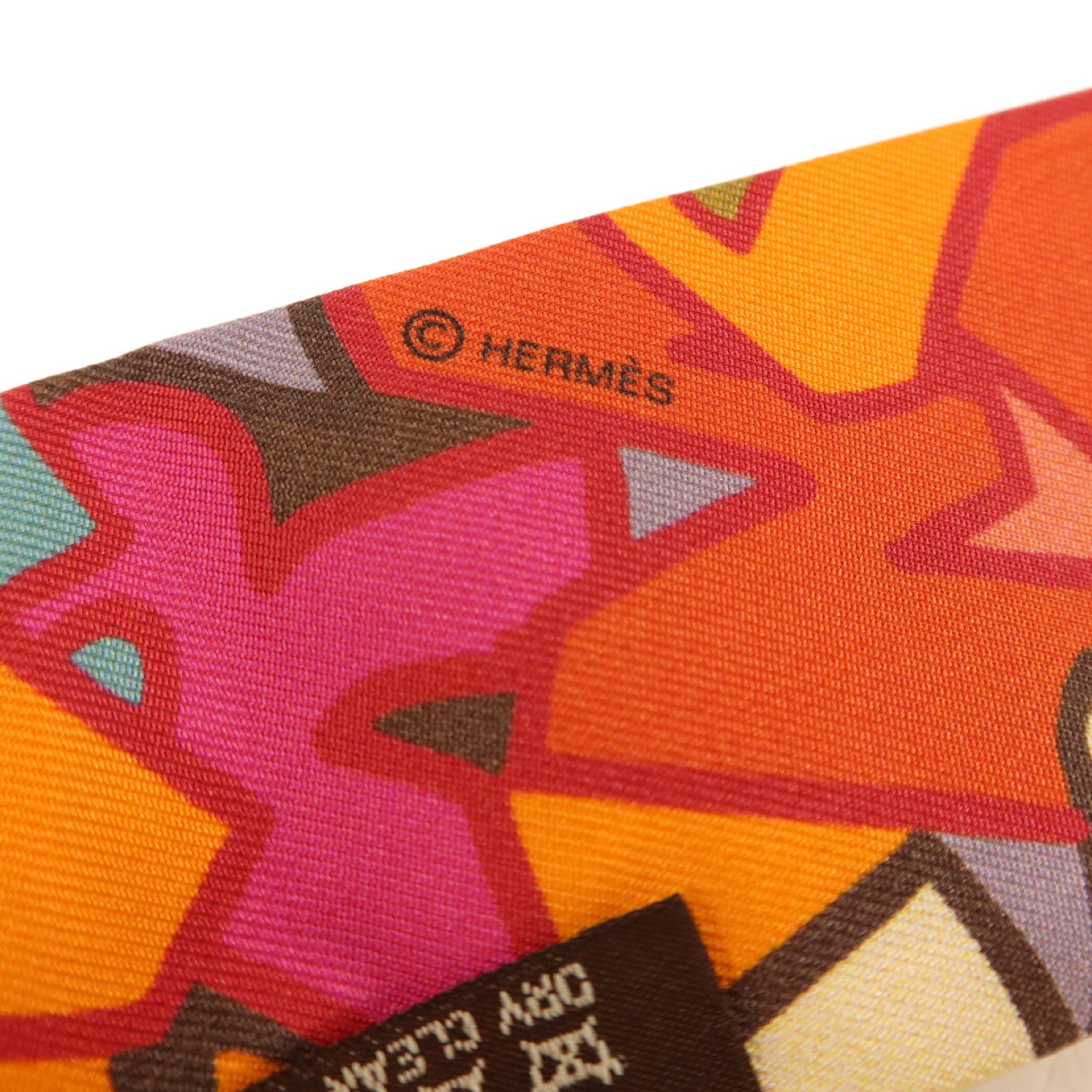 HERMES 絲質Twilly絲巾