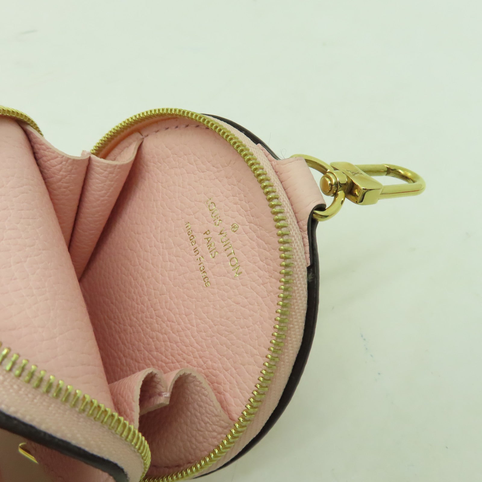 LOUIS VUITTON 【激減優惠】Monogram Empreinte Papillon BB金扣手挽肩背兩用袋粉紅色