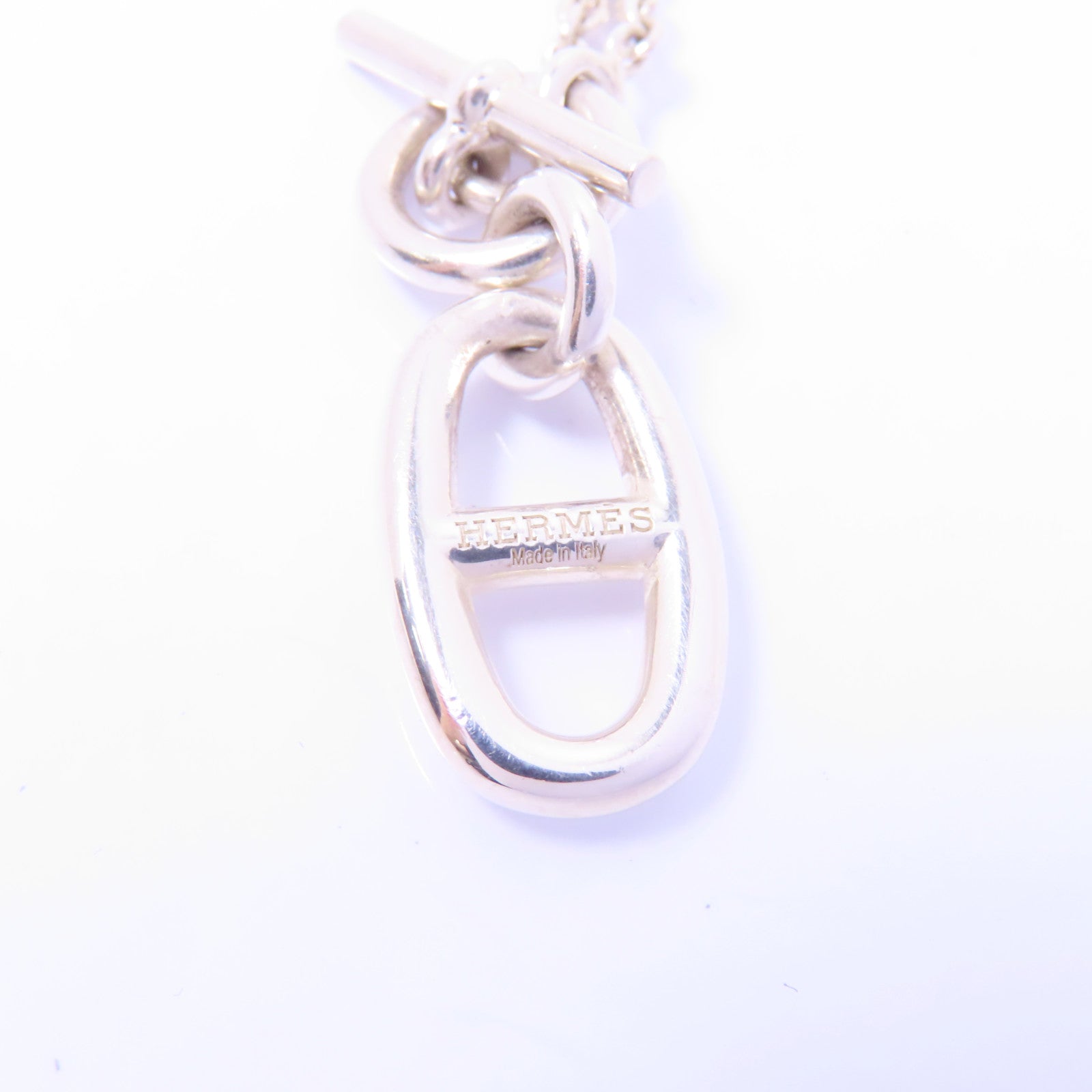 HERMES 925純銀Chaine d'Ancre Necklace項鍊