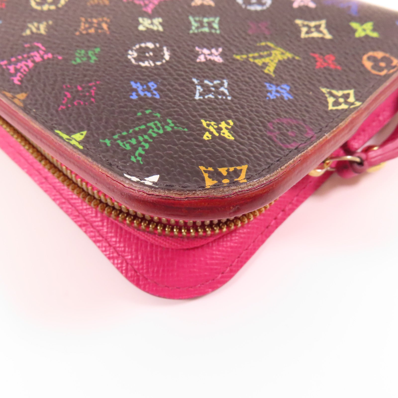 LOUIS VUITTON 【激減優惠】Monogram Multicolore Long Bifold Wallet金扣長錢包