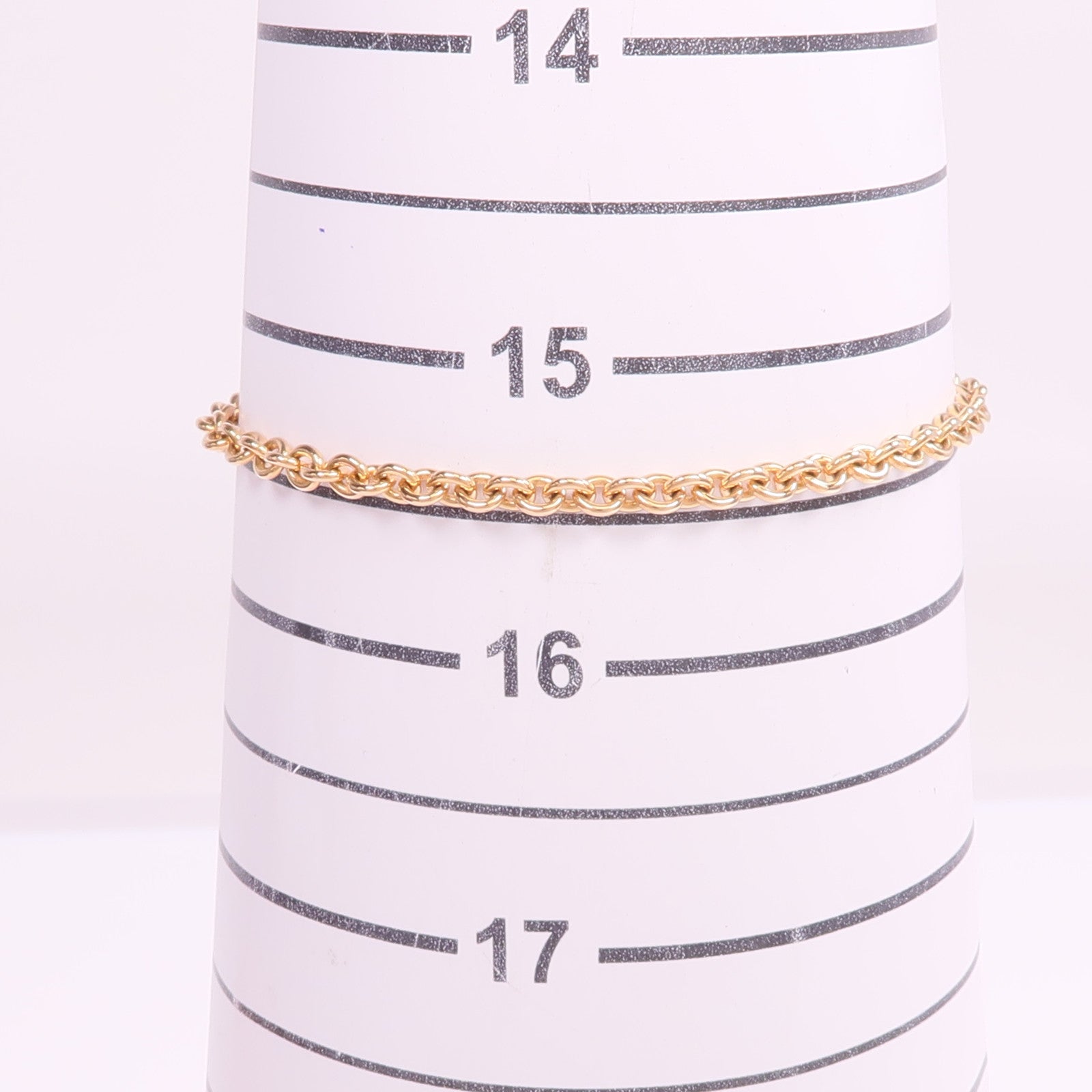 HERMES 18K玫瑰金Amulettes Constance Bracelet粉紅色藍寶石手鏈