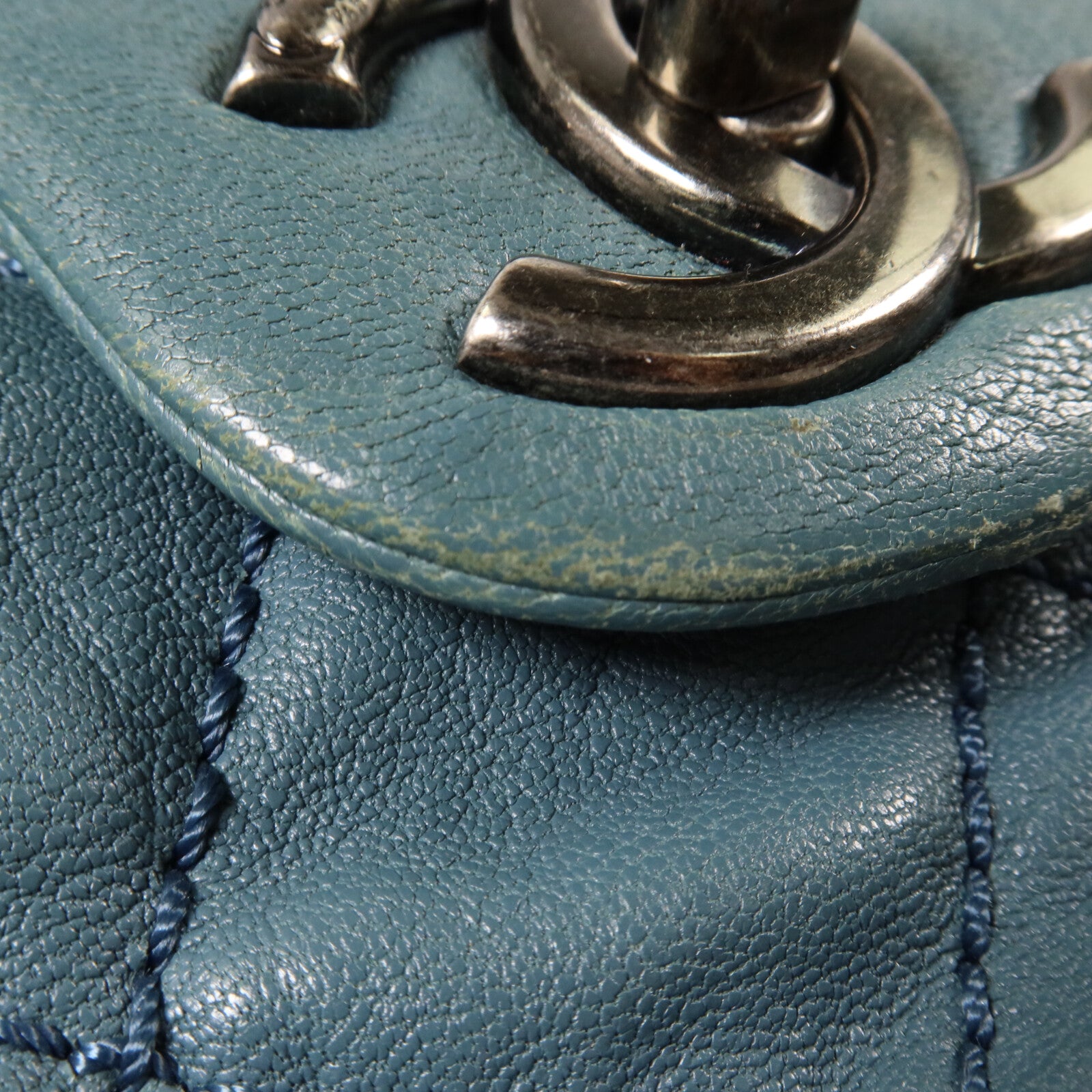 CHANEL 牛皮皮革Shoulder Bag鏈帶肩背袋