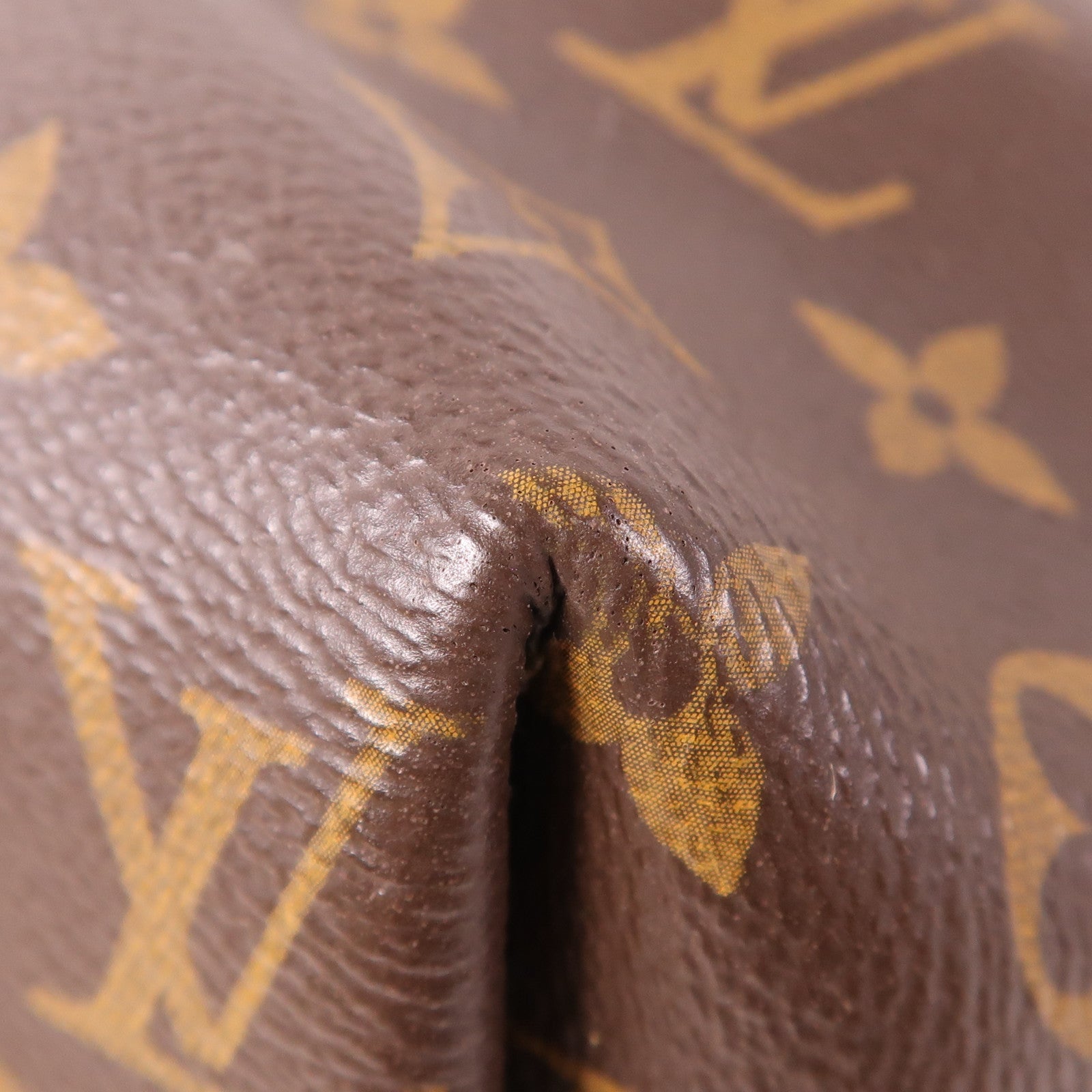 LOUIS VUITTON Monogram Turenne MM金扣手挽肩背兩用袋棕色